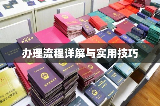 汉阴办理流程详解与实用技巧