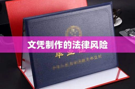 汉阴文凭制作的法律风险